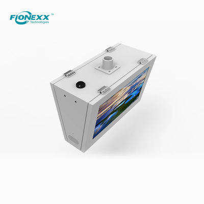 Хорошая цена 22-дюймовая труба с висящей остановкой для автобусов, цифровые вывески, двойная оболочка, защищенная от вандалов. онлайн