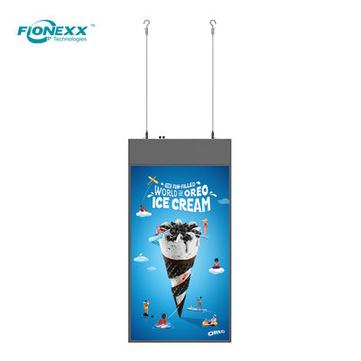 Хорошая цена 49 дюймовые висящие цифровые экраны для вывески двухсторонние 700-нитовый дизайн розничной торговли онлайн