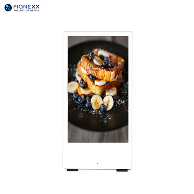 Хорошая цена Устойчивость к воздействию погоды Белый аккумуляторные цифровые вывески 32 дюйма онлайн