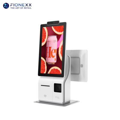 Хорошая цена 15.6 дюймовый двойной сенсорный экран Самообслуживание Заказ Рекламный дисплей Экран Самообслуживание POS киоски онлайн
