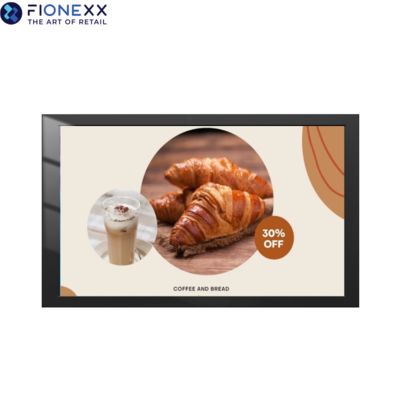 Хорошая цена Дисплей с 12 мм безельным стеклянным дисплеем 49 дюймового цифрового окна с алюминиевой рамой и производительностью онлайн