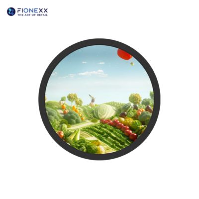 Хорошая цена 23.6 дюймовый Круглый экран LCD Рекламный дисплей Круглый LCD Цифровая вывеска 1500 Nits онлайн