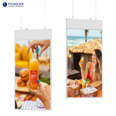 Хорошая цена 43/49/55 дюймов 700+700 нит Двухсторонняя вывеска TFT LCD 1080p Белый онлайн