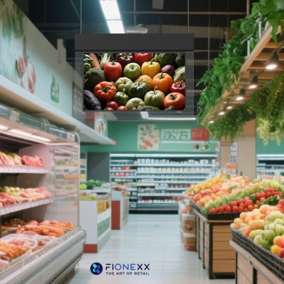 Хорошая цена Ультратонкий двусторонний висячий дисплей ландшафтный дисплей со стеклянной границей 700 нит + 700 нит онлайн