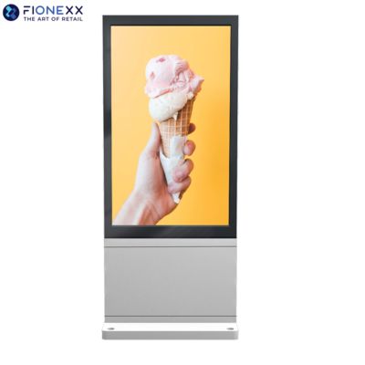 Хорошая цена 32 дюйма серебряные окна наружного без вентилятора вертикальный цифровой тотем онлайн