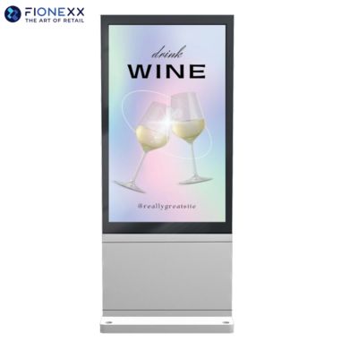 Хорошая цена 49-дюймовый серебряный доска AD Внешний без вентилятора Вертикальный цифровой тотем онлайн