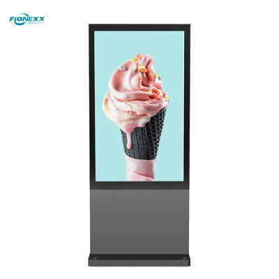 Хорошая цена RoHS на полу стоящий дисплей цифровой вывески наружной LCD рекламный проигрыватель 100-240В онлайн