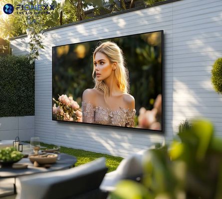 Внешний IP55 Устойчивый к погодным условиям телевизор для частичного солнца с совместимой настенной установкой