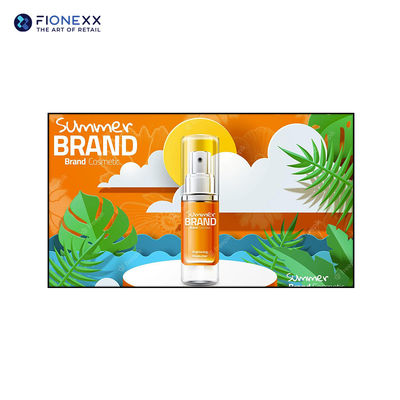 8mm Bezel QLED Monitor Android LCD Digital Signage Display Киоск для 4K видео Настенная установка Реклама