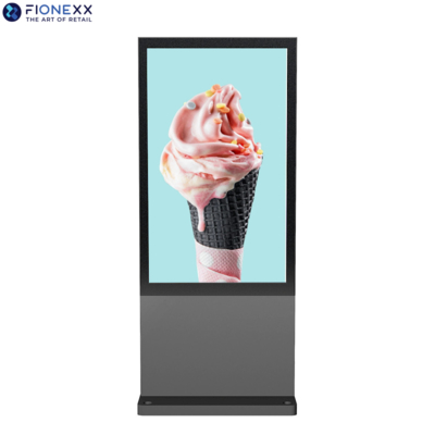 Хорошая цена RoHS на полу стоящий дисплей цифровой вывески наружной LCD рекламный проигрыватель 100-240В онлайн