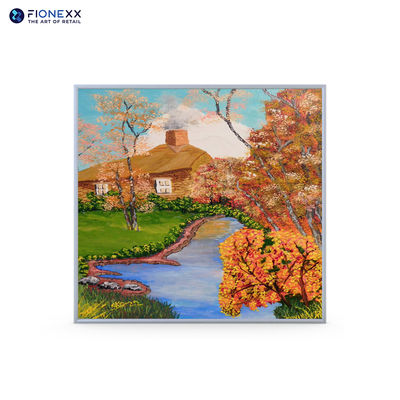 1Квадратный дисплей с экраном LED с сетью WIFI Android OS HDM1 Вход для рекламы Художественная галерея