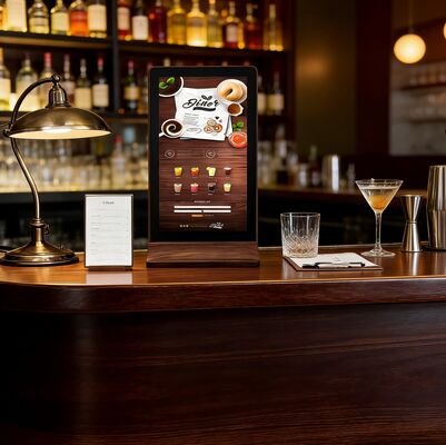 Хорошая цена Беспроводной и портативный, более гибкий на обеденном столе 11,6-дюймовый рекламный ЖК-дисплей онлайн