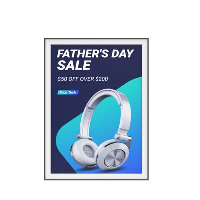 Ультратонкий цвет E чернила экран Солнечный свет Читаемый знак приветствия Событие Ночь E Бумажная табличка Доска объявлений