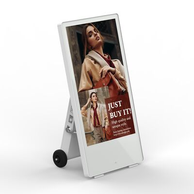 60Ah Battery Powered Digital Signage 43inch  With Stylish Robust Enclosure