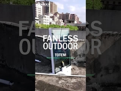 55 дюймовый 2500Nits без вентилятора наружной тотемной вывески LCD дисплей