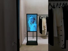 Внутренний пол стоящий H тип 43 дюймовый цифровой дисплей тотем