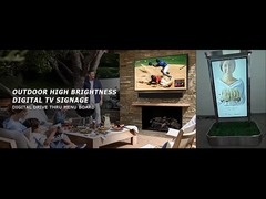 Весь металлический корпус наружного телевизора