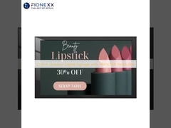 55-дюймовая уличная цифровая вывеска с разрешением 3840x2160