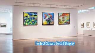 Квадратный ЖК-дисплей Perfect Vision 1:1